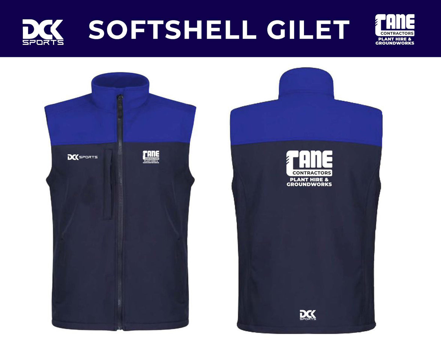 CANE CONTRACTORS - Softshell Gilet