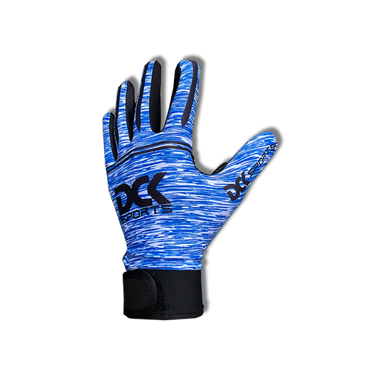 Blue / White Football Gloves